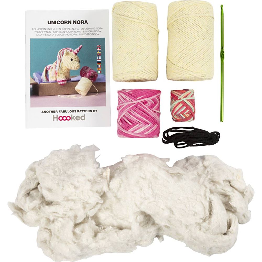 DIY Amigurumi Kit Enhörning