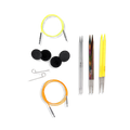 KnitPro Comby Starter - Set med ändstickor (3 par, 13 cm)